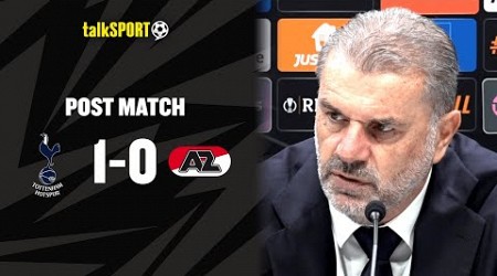 Ange Postecoglou REACTS as Tottenham WINS 1-0 Against AZ Alkmaar in Europa League! 