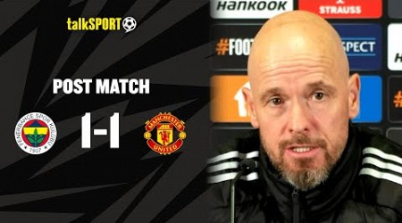 Erik ten Hag REACTS to Man United’s 1-1 Draw with Fenerbahçe in the Europa League! 