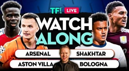 ARSENAL vs SHAKHTAR &amp; REAL MADRID vs DORTMUND LIVE with Mark Goldbridge