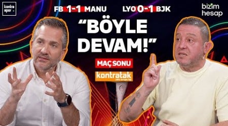 CANLI | Fenerbahçe-Manchester United &amp; Lyon-Beşiktaş Maç Sonu | Nihat Kahveci, Nebil Evren