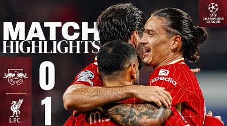 Nunez Goal the Difference in Germany! | RB Leipzig 0-1 Liverpool | UEFA Champions League Highlights