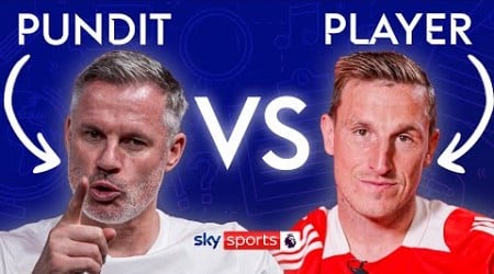 CARRAGHER vs WOOD ULTIMATE QUIZ | Player vs Pundit 