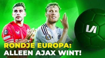 &#39;Verrassend slecht&#39; Ajax wint weer in Europa &amp; Vooruitblik El Clásico | VI Rondje Europa