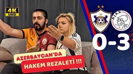 BÖYLE HAKEM Mİ OLUR.!!! KARABAĞ - AJAX MAÇINA TEPKİ..