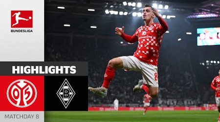 Thrilling Draw! | 1. FSV Mainz 05 - Borussia M&#39;gladbach 1-1 | Highlights | MD8 – Bundesliga 2024/25