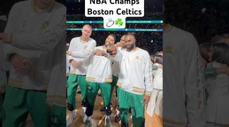 The Boston Celtics receive their 2023-24 Championship Rings! 