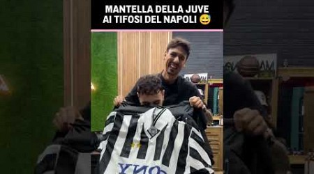 MANTELLA della JUVENTUS ai TIFOSI del NAPOLI 