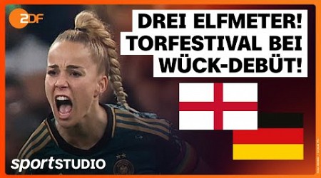 England – Deutschland Highlights | Frauen Freundschaftsspiel | sportstudio