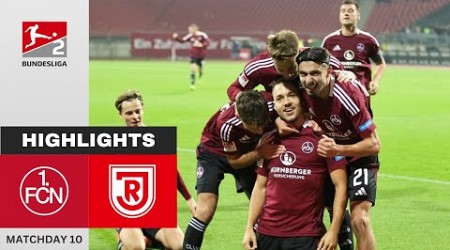 1. FC Nürnberg vs Jahn Regensburg 8-3 | Highlights | MD 10 2024/25