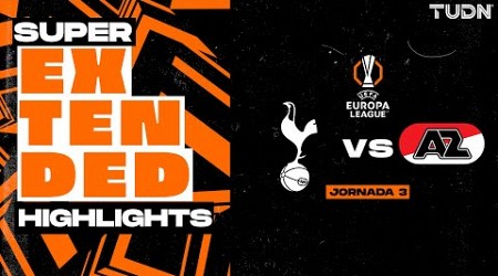 SUPER EXTENDED HIGHLIGHTS | Tottenham vs AZ Alkmaar | UEFA Europa League 2024/25 - J3