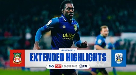 Wrexham vs. Huddersfield Town: Extended Highlights | EFL League One | CBS Sports Golazo