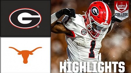 Georgia Bulldogs vs. Texas Longhorns | Full Game Highlights | ESPN College Football