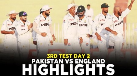 Full Highlights | Pakistan vs England | 3rd Test Day 2, 2024 | PCB | M3G1K