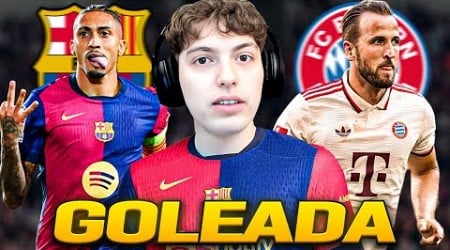 EL BARCELONA ES IMPARABLE! OPINION Y REACCION A LA GOLEADA FRENTE AL BAYERN MUNICH (2024)