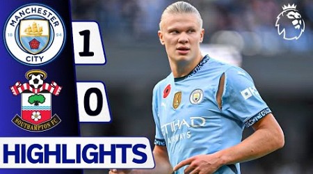 Manchester City vs Southampton (1-0) | Highlights &amp; Goals | Premier League 2024/25