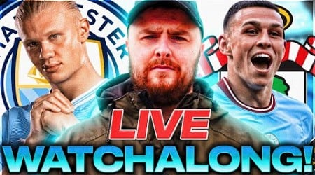 Man City V Southampton LIVE PREMIER LEAGUE WATCHALONG!