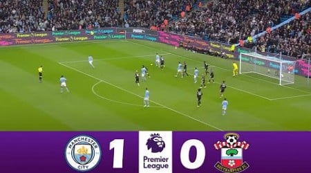 Manchester City vs Southampton 1-0 | 2024 Premier League | Match Highlights