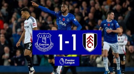 EVERTON 1-1 FULHAM | Premier League highlights