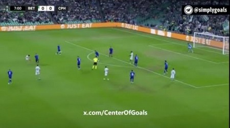 But d&#39;Abdessamad Ezzalzouli, Real Betis contre FC København (1-0) Tous les buts et faits saillants