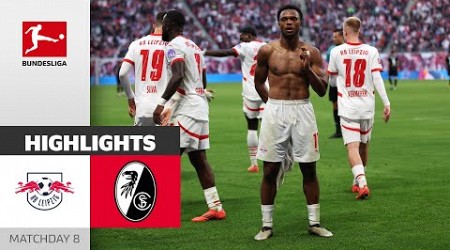 Overnight Table Leader | RB Leipzig - SC Freiburg 3-1 | Highlights | Matchday 8 – Bundesliga 2024/25