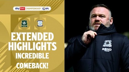 INCREDIBLE COMEBACK! | Plymouth Argyle v Preston North End extended highlights