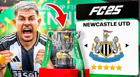 CAN WE WIN ARE FIRST TROPHY ???????? EAFC 25 NEWCASTLE UNITED CAREER MODE S1E5