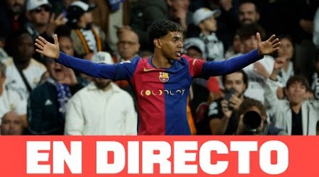 REAL MADRID 0-4 FC BARCELONA | ELCLÁSICO EN VIVO | DOBLETE DE LEWANDOWSKI, GOLAZO DE LAMINE y MÁS