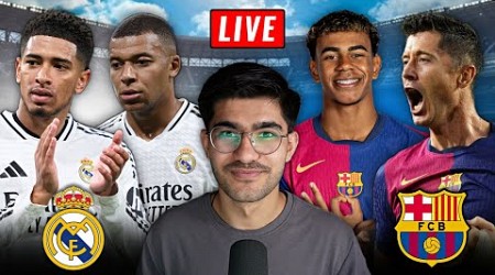 Real Madrid vs Barcelona LaLiga LIVE WATCHALONG