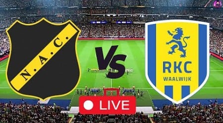 LIVE NAC Breda vs RKC Waalwijk - Eredivisie 2024 - Live Match Streaming