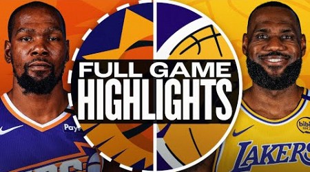 SUNS at LAKERS | FULL GAME HIGHLIGHTS | October 25, 2024