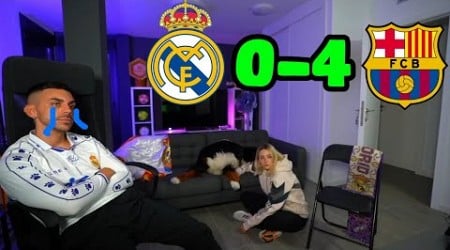 DjMaRiiO REACCIONA A REAL MADRID 0-4 BARCELONA | EL CLÁSICO