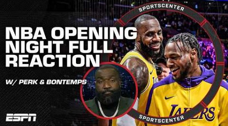 Kendrick Perkins&#39; REACTION to LeBron &amp; Bronny together + The Celtics&#39; 29 3-pointers 