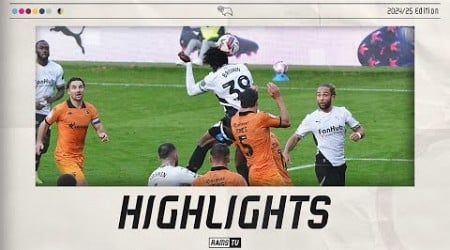 HIGHLIGHTS | Derby County vs Hull City