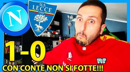 NAPOLI-LECCE 1-0: CON CONTE NON SI F0TTE‼️