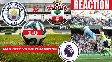 Man City vs Southampton 1-0 Live Premier League EPL Football Match Score Commentary Highlights FC