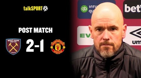 Erik Ten Hag SLAMS LATE PENALTY DECISION As Manchester United Lose To Julen Lopetegui&#39;s West Ham!