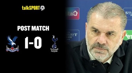 Ange Postecoglou BELIEVES Tottenham Lacked COMPOSURE In Disappointing Defeat To Crystal Palace! 