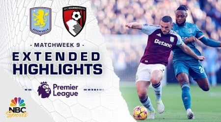 Aston Villa v. Bournemouth | PREMIER LEAGUE HIGHLIGHTS | 10/26/2024 | NBC Sports