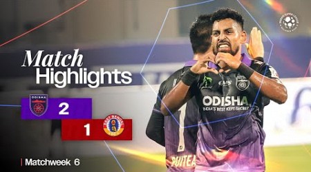 Match Highlights | Odisha FC 2-1 East Bengal FC | MW 6 | ISL 2024-25