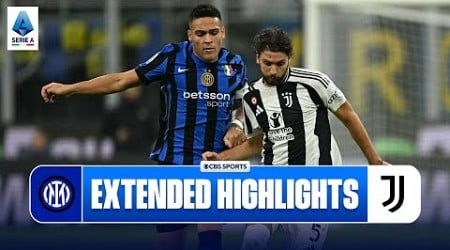 Inter vs. Juventus: Extended Highlights | Serie A | CBS Sports Golazo