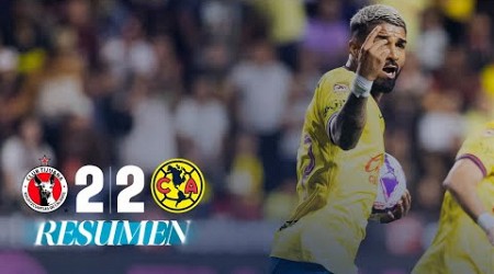 TIJUANA 2-2 AMÉRICA J13 | ¡PARTIDAZO en la PERRERA!