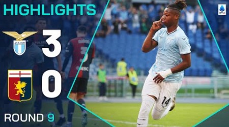 LAZIO-GENOA 3-0 | HIGHLIGHTS | Comfortable home win for Lazio | Serie A 2024/25