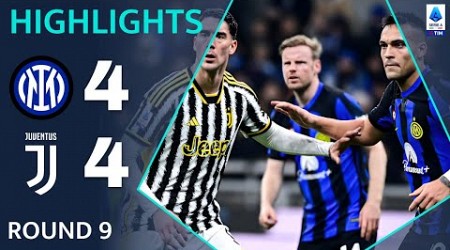 Inter-Juventus 4 - 4 | Highlights &amp; Goals | Serie A 2024/25