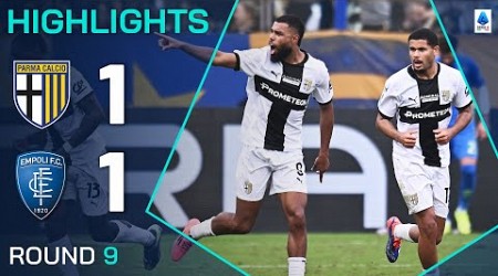 PARMA-EMPOLI 1-1 | HIGHLIGHTS | Charpentier equalises late for Parma! | Serie A 2024/25