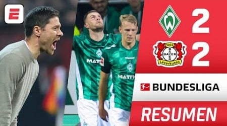 Bayer Leverkusen DEJÓ ESCAPAR 2 puntos. Empata 2-2 ante Werder Bremen | Resumen | Bundesliga