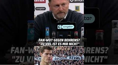 Kevin Behrens bekam im Spiel gegen St. Pauli die ganze Fan-Wut zu spüren...