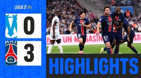 Le PSG CORRIGE l&#39;OM dans le Classique | 9ème journée - Ligue 1 McDonald&#39;s 24/25