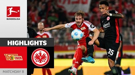 SGE Saves Point With One Man Down! | Union Berlin - Frankfurt 1-1 | HL | MD 8 – Bundesliga 2024/25