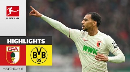 Double-Scorer Claude-Maurice Angers Dortmund | FC Augsburg-Borussia Dortmund 2-1 | Highlights | MD 8