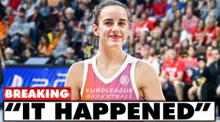 European League Just LEAKED Caitlin Clark&#39;s First Minutes In Europe! THIS IS HUGE!